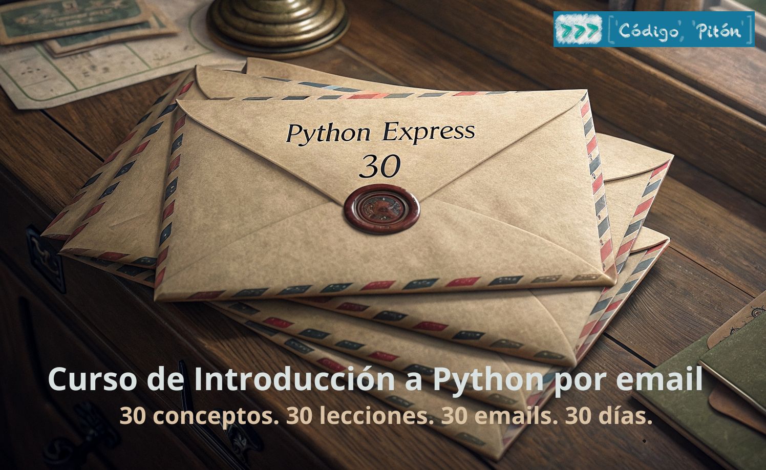 Python Express 30 - Curso de iniciación a Python por email en 30 días Python Express 30 - Curso de iniciación a Python por email en 30 días